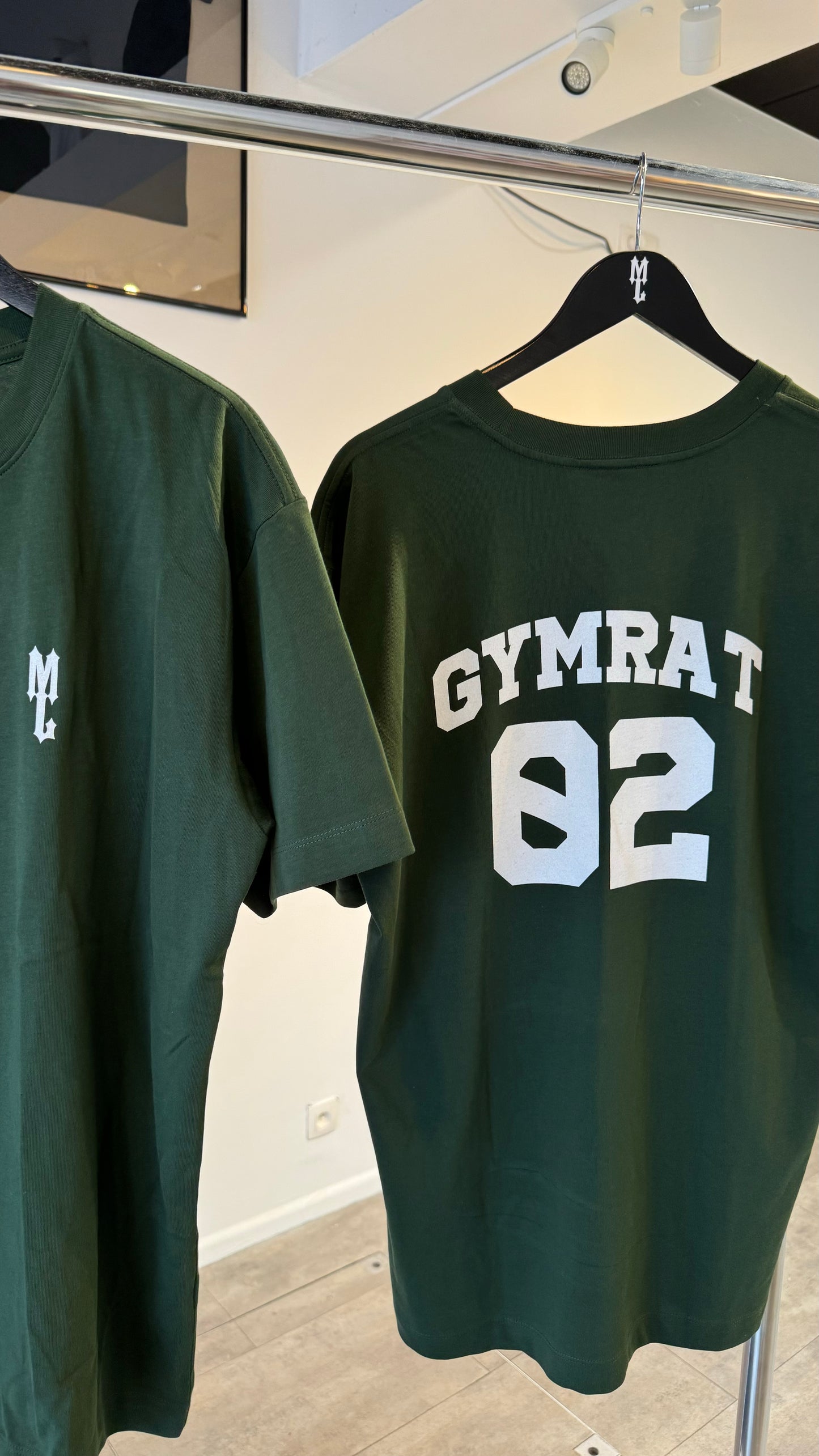 ‘Gymrat’ oversized shirt