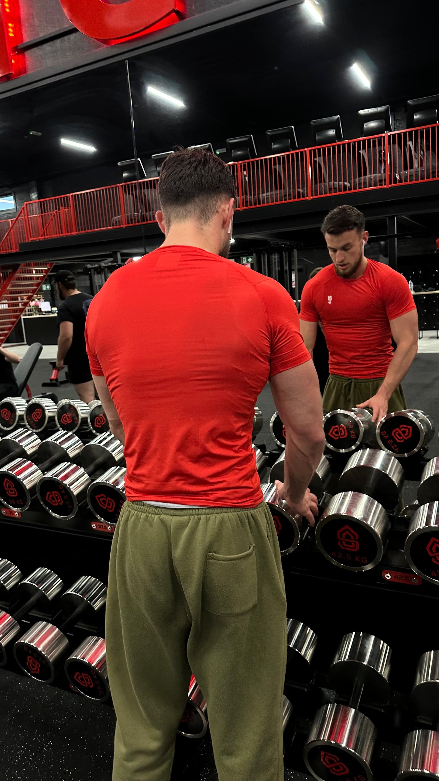 Compression T-shirt Rood